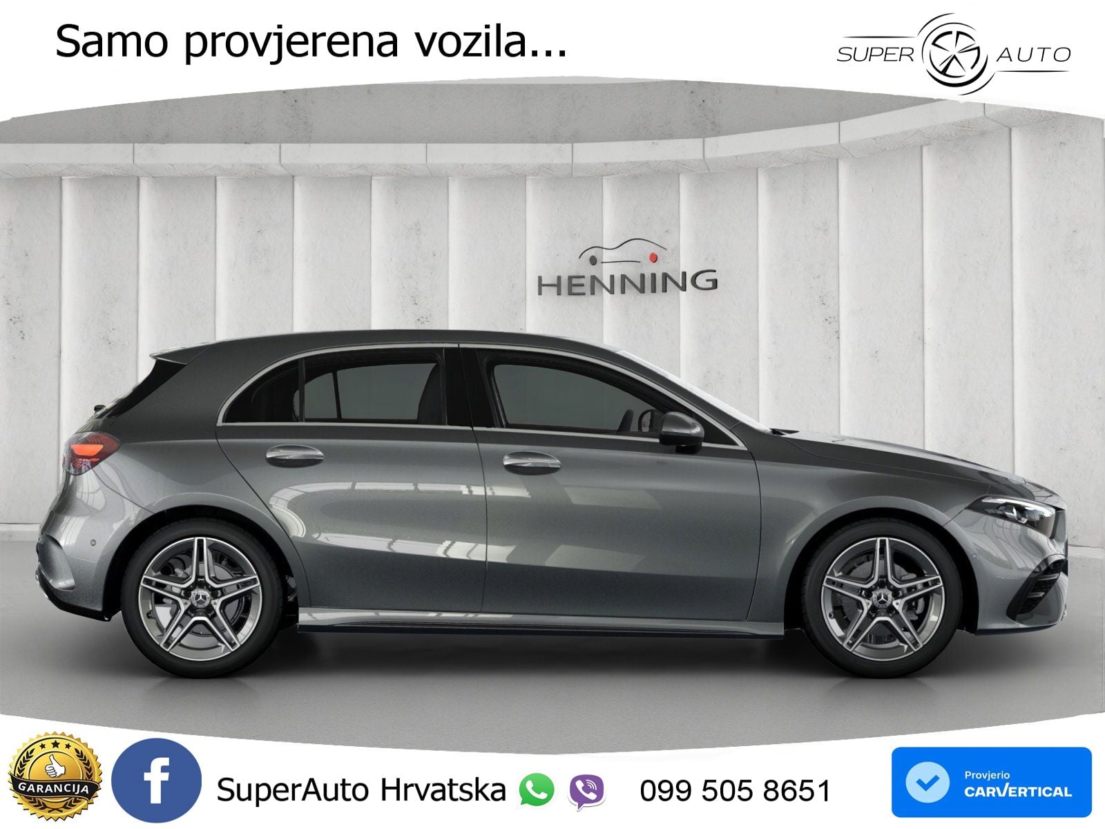 Mercedes-Benz A 200d 8G-DCT AMG LED+GR SJED+ACC