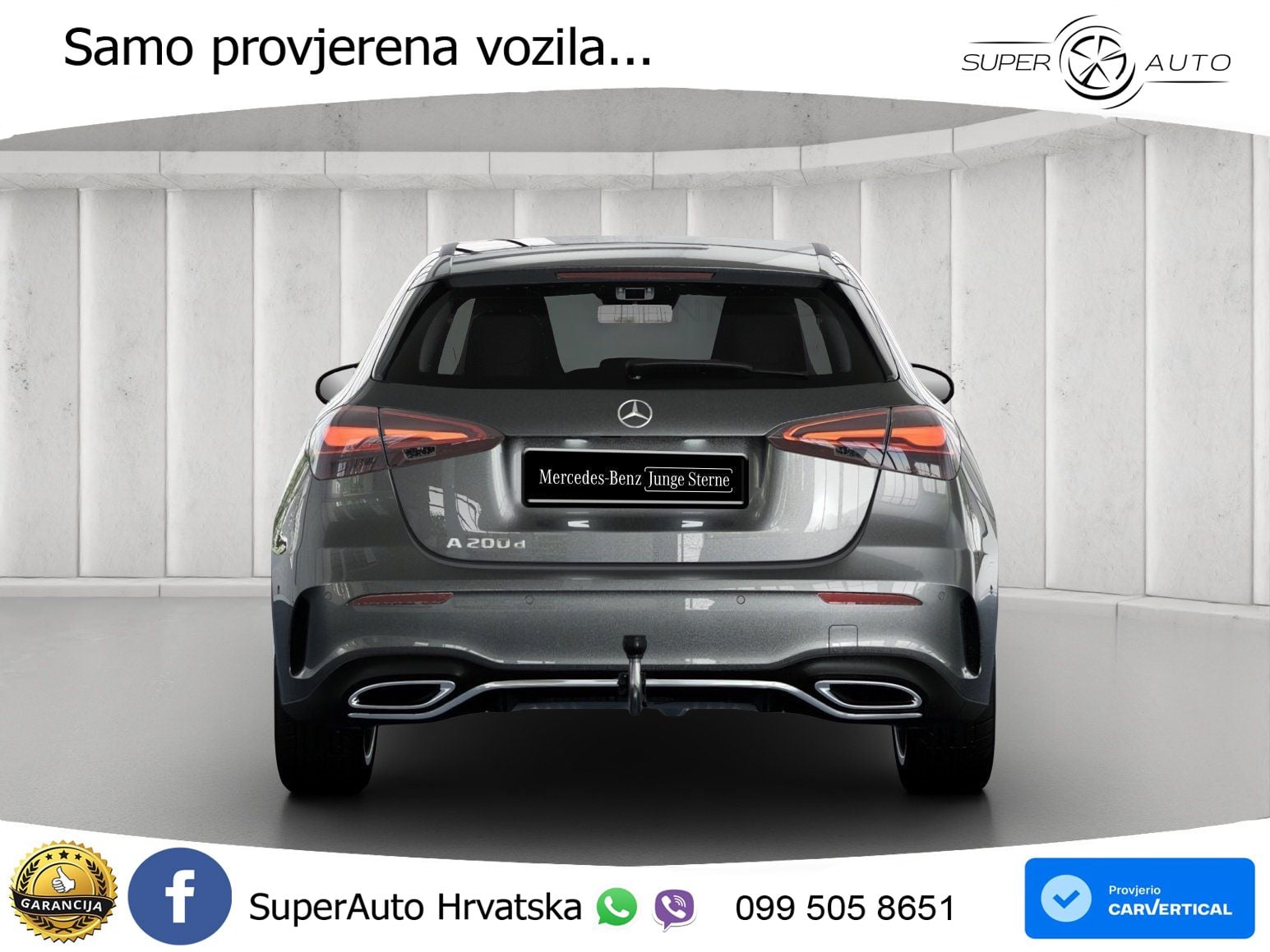 Mercedes-Benz A 200d 8G-DCT AMG LED+GR SJED+ACC