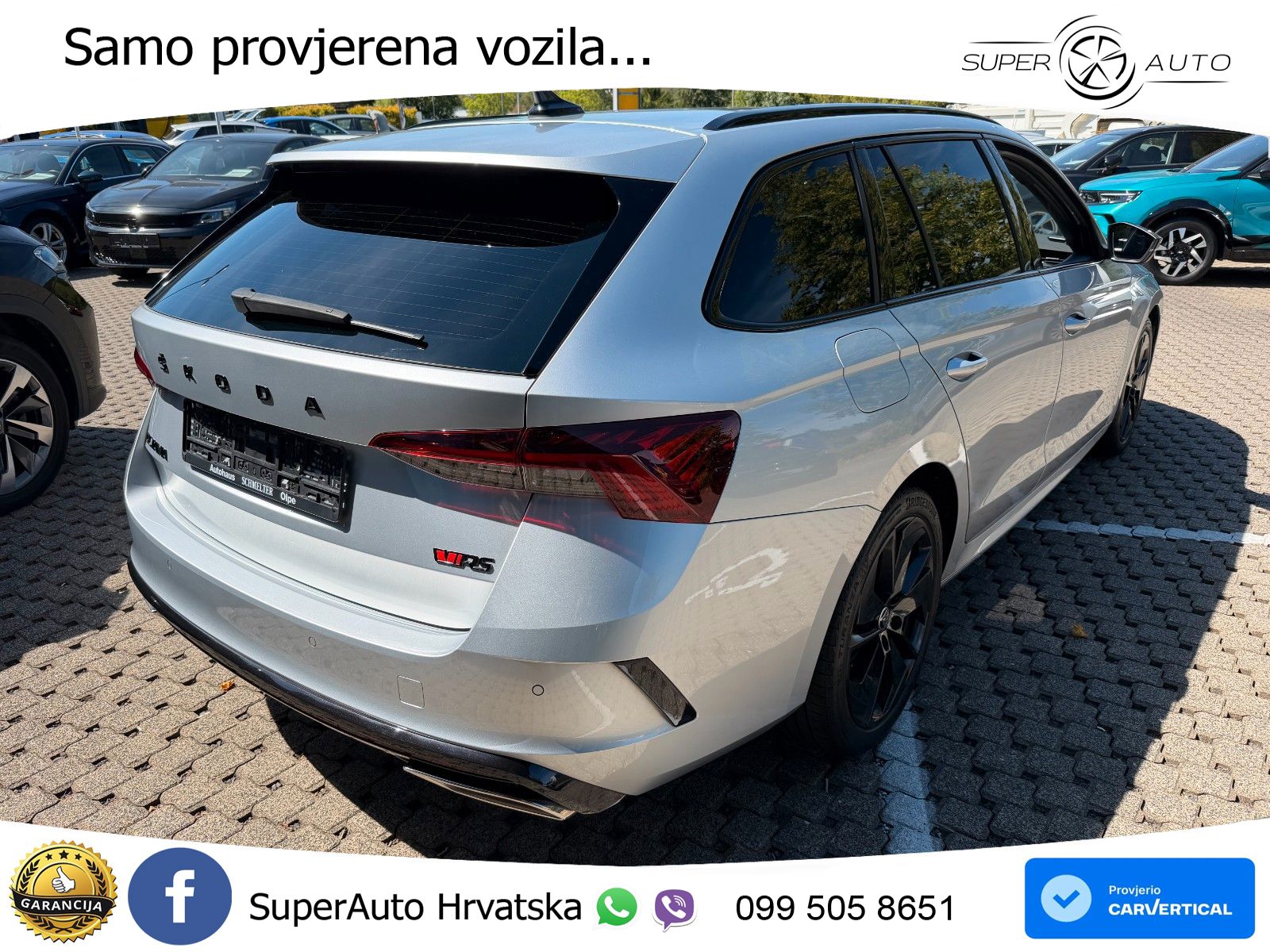 Škoda Octavia Combi RS 2.0 TDI (200 KS) DSG