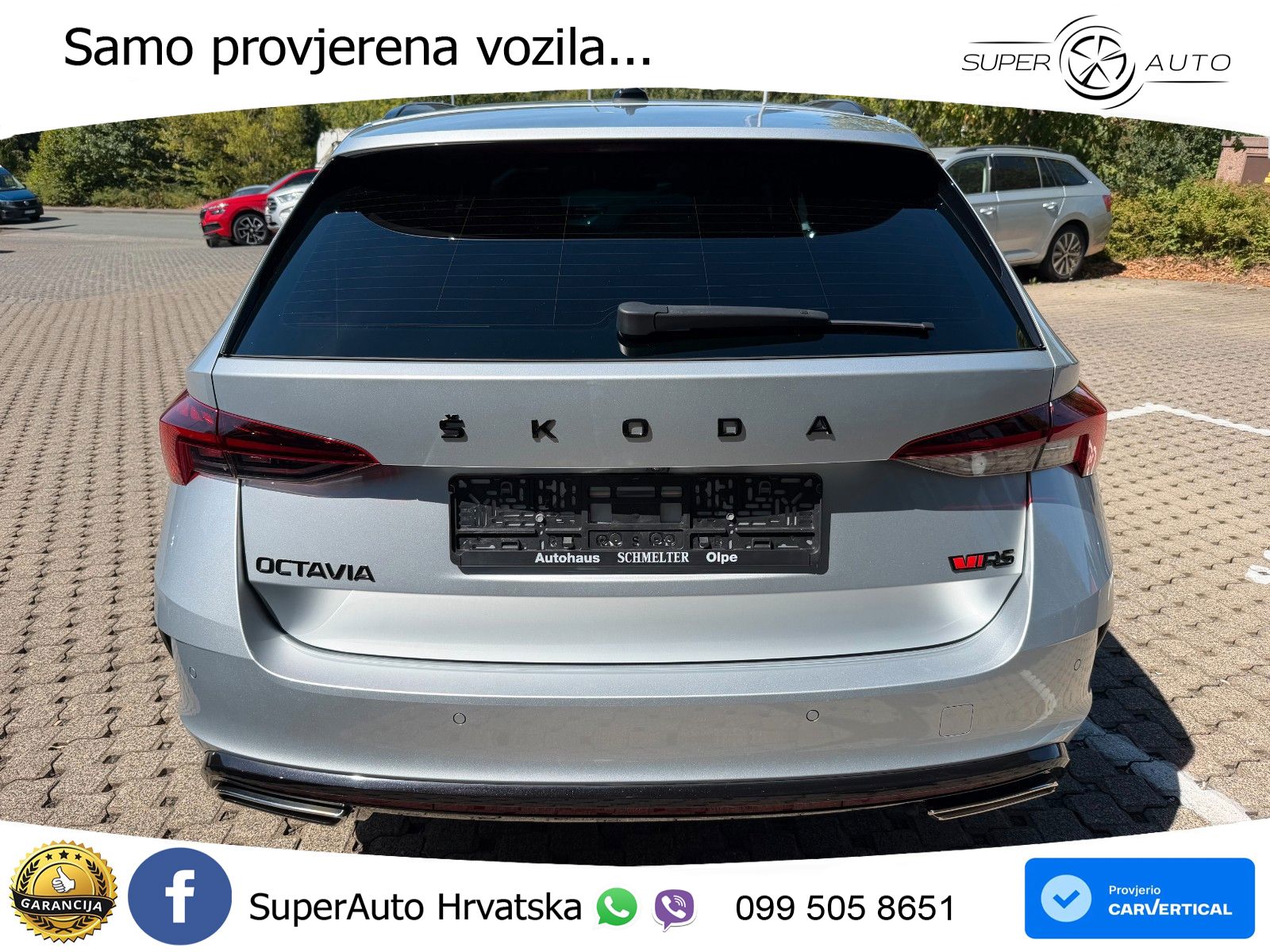 Škoda Octavia Combi RS 2.0 TDI (200 KS) DSG