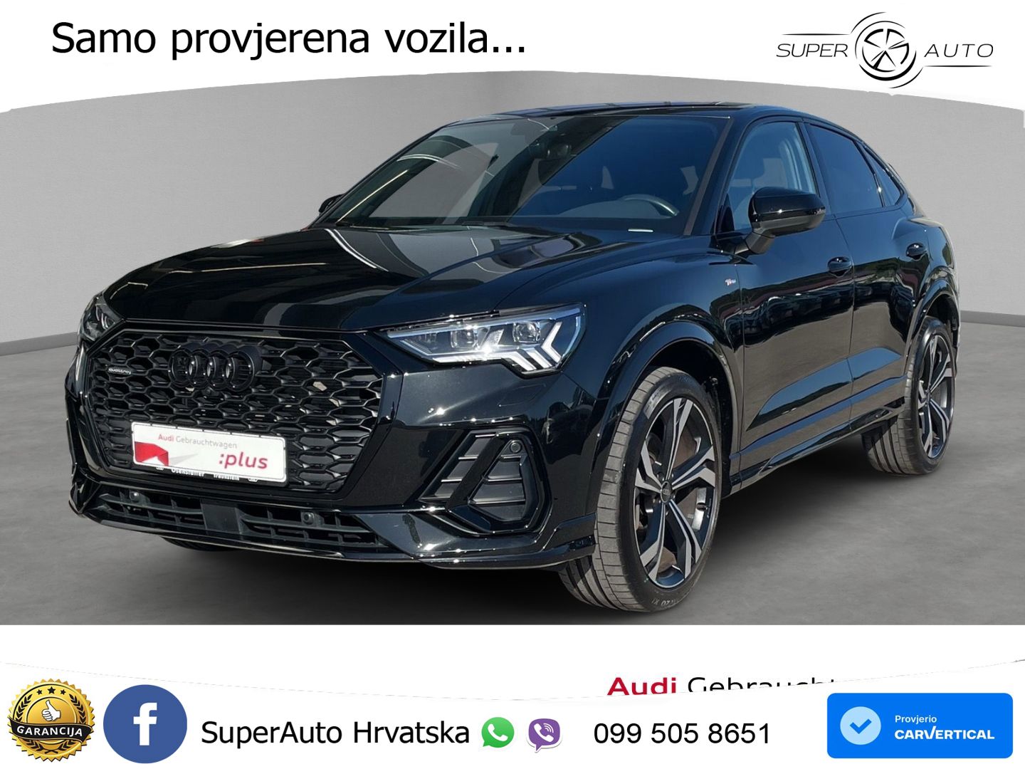 Audi Q3 II Sportback 45 TFSI (245 KS) quattro S tronic S line