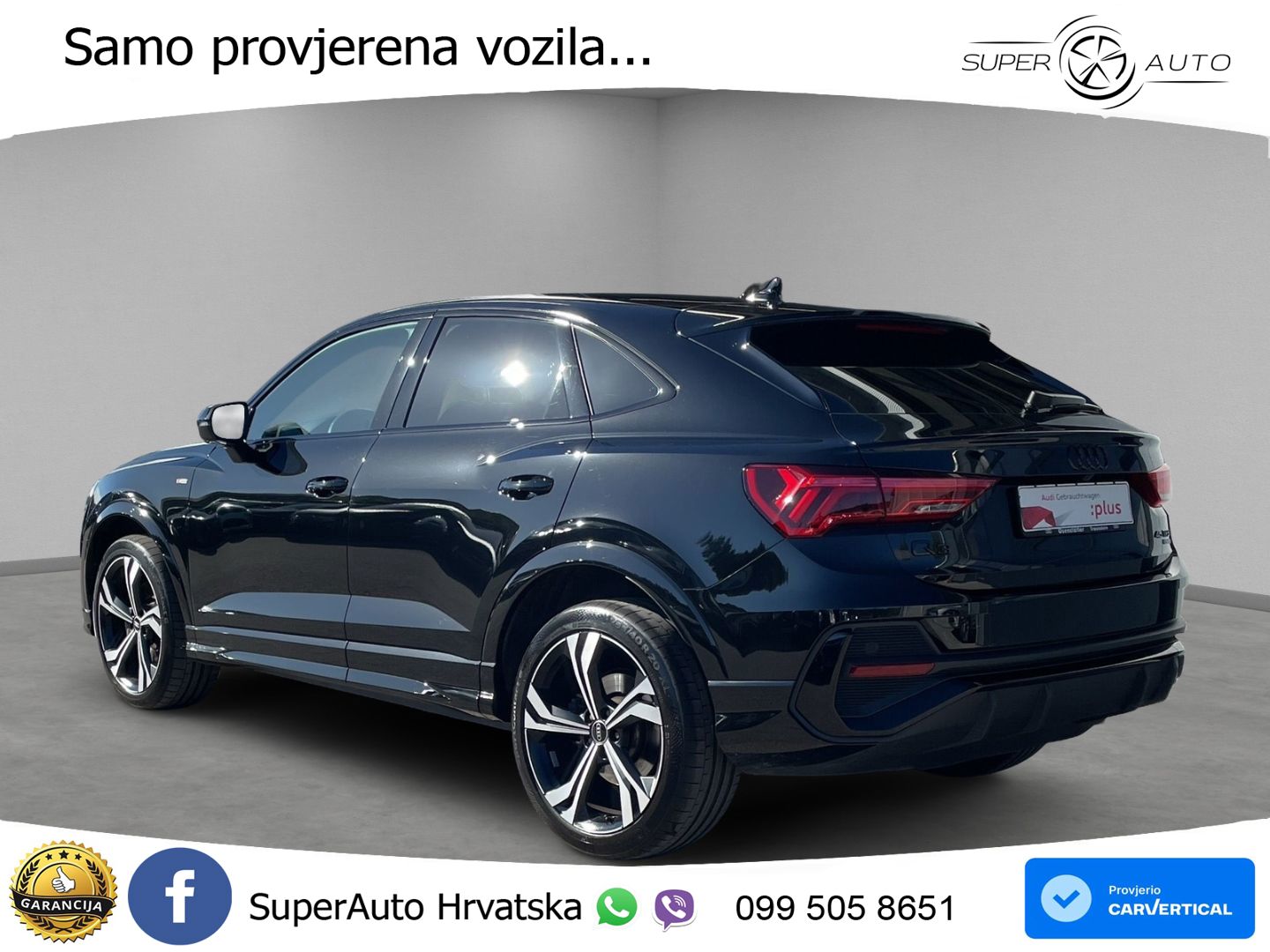 Audi Q3 II Sportback 45 TFSI (245 KS) quattro S tronic S line