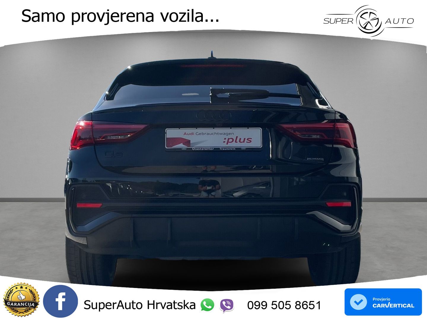 Audi Q3 II Sportback 45 TFSI (245 KS) quattro S tronic S line