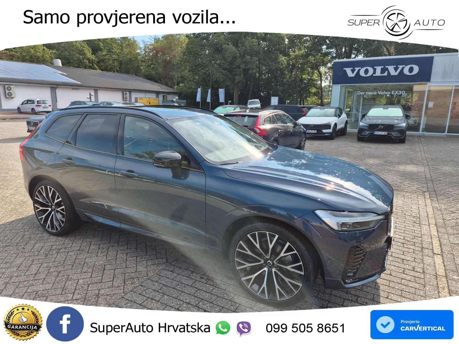 Volvo XC60 B5 Benzin AWD Geartronic ZRAČNI+ACC+GR SJED+KAM+PANO