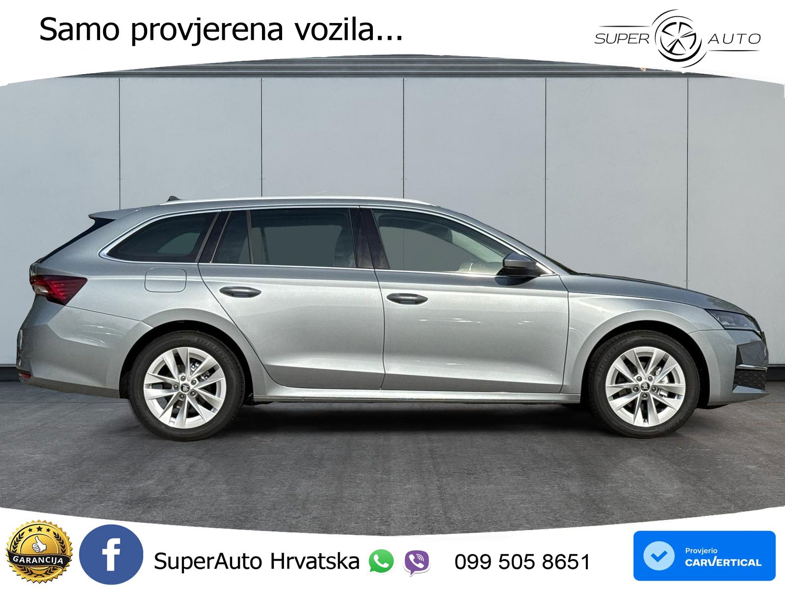 Škoda Octavia Combi 1.5 TSI (150 KS) DSG Selection LED+GR SJED+ACC