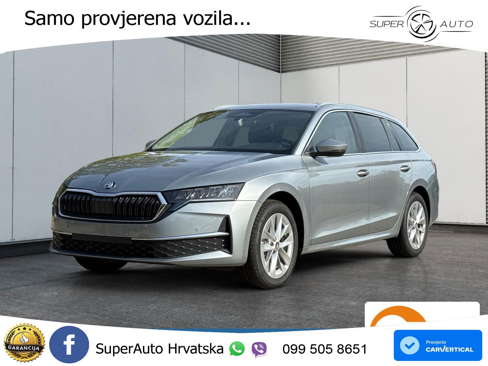 Škoda Octavia Combi 1.5 TSI (150 KS) DSG Selection LED+GR SJED+ACC