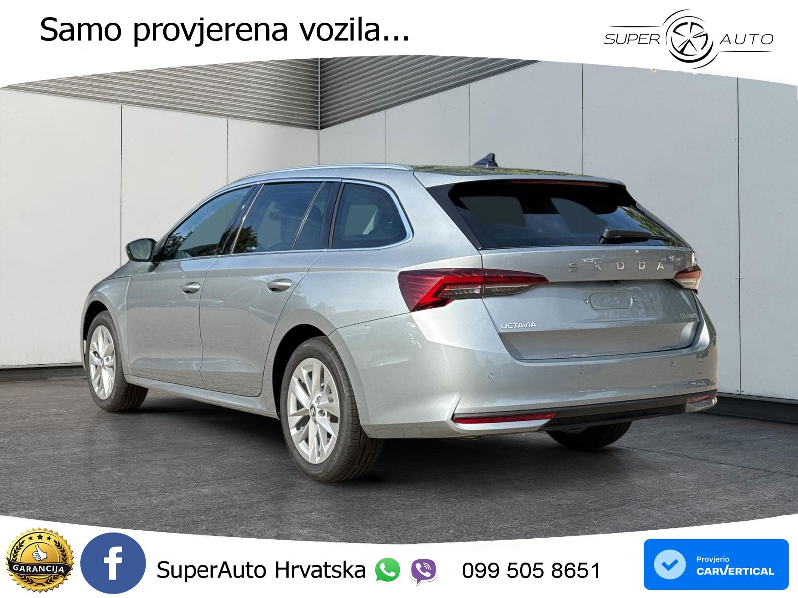 Škoda Octavia Combi 1.5 TSI (150 KS) DSG Selection LED+GR SJED+ACC