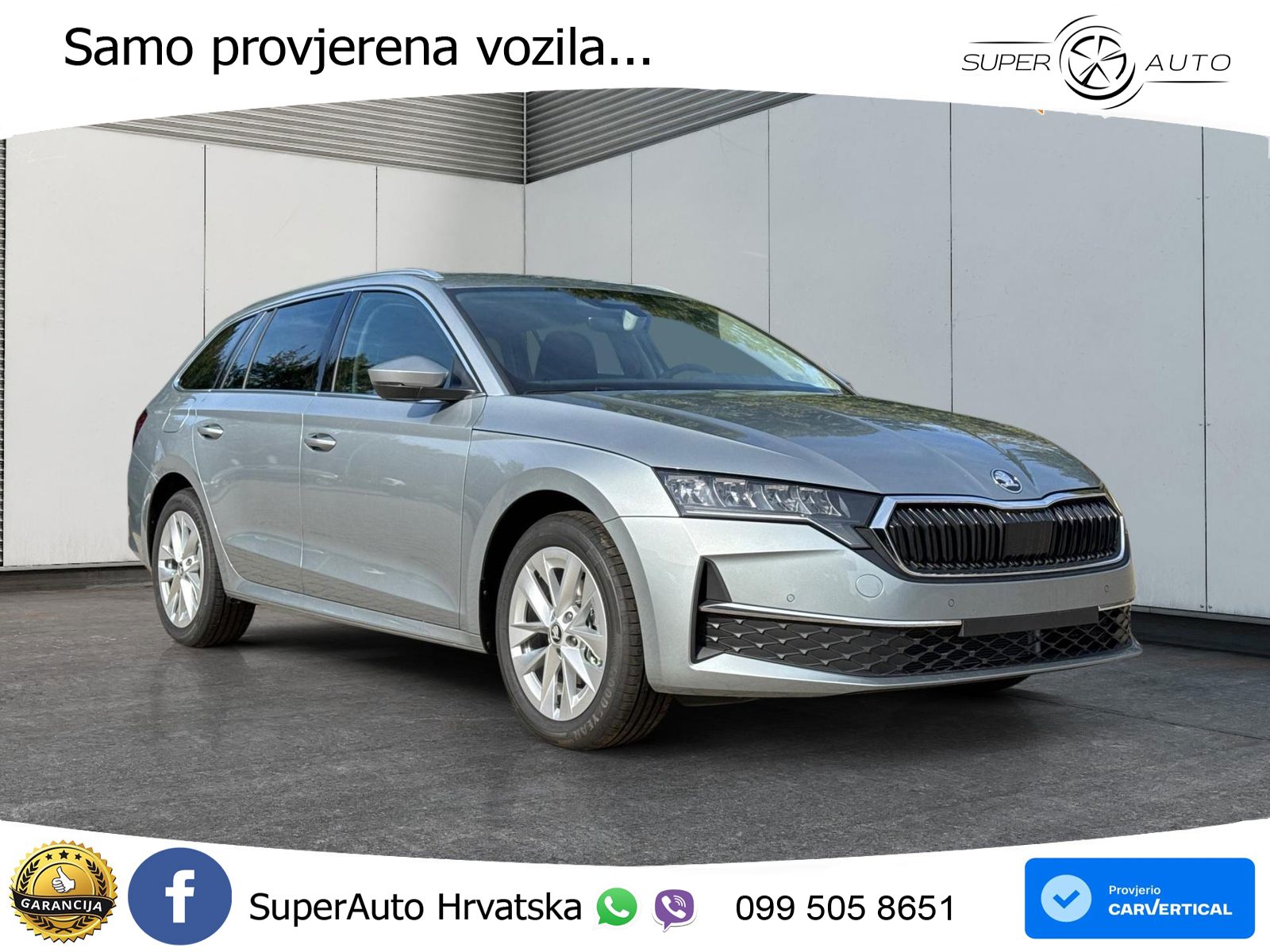 Škoda Octavia Combi 1.5 TSI (150 KS) DSG Selection LED+GR SJED+ACC