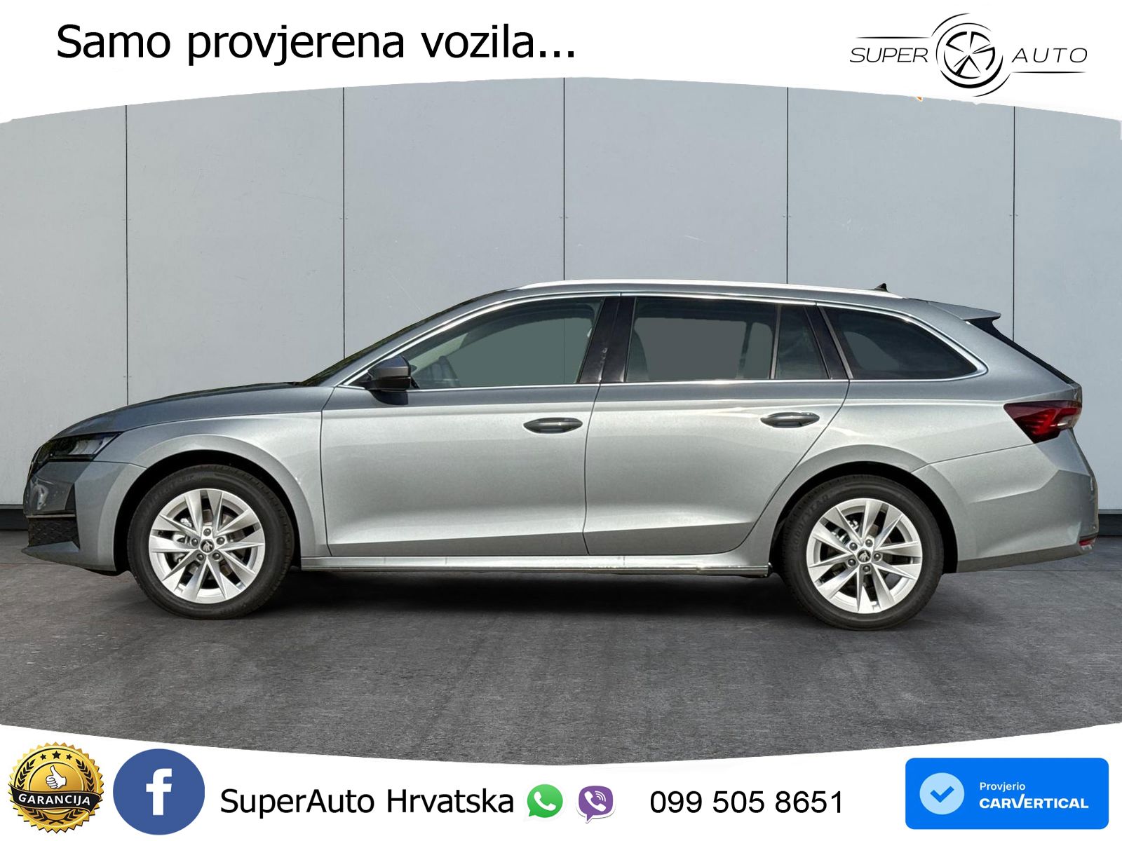 Škoda Octavia Combi 1.5 TSI (150 KS) DSG Selection LED+GR SJED+ACC