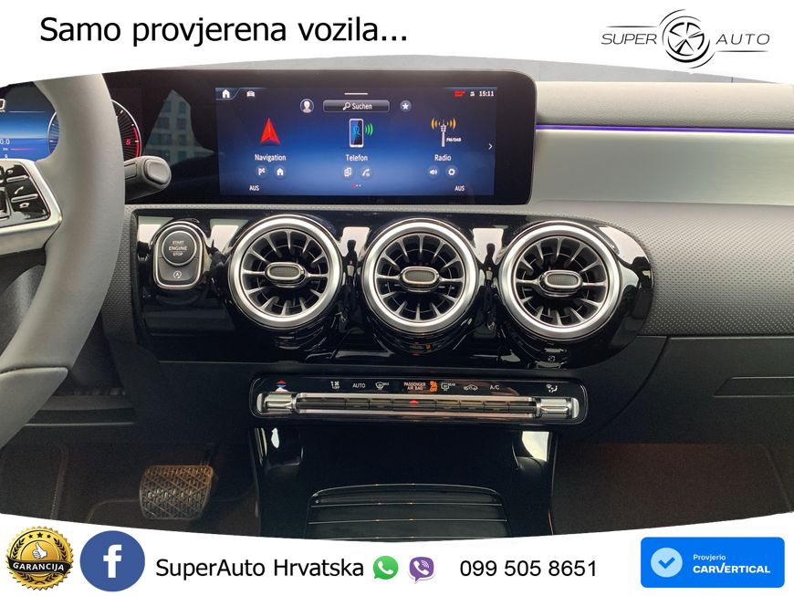 Mercedes-Benz A 180d 8G-DCT LED+GR SJED+ACC