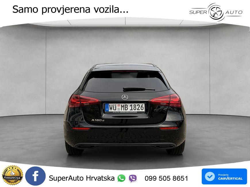 Mercedes-Benz A 180d 8G-DCT LED+GR SJED+ACC