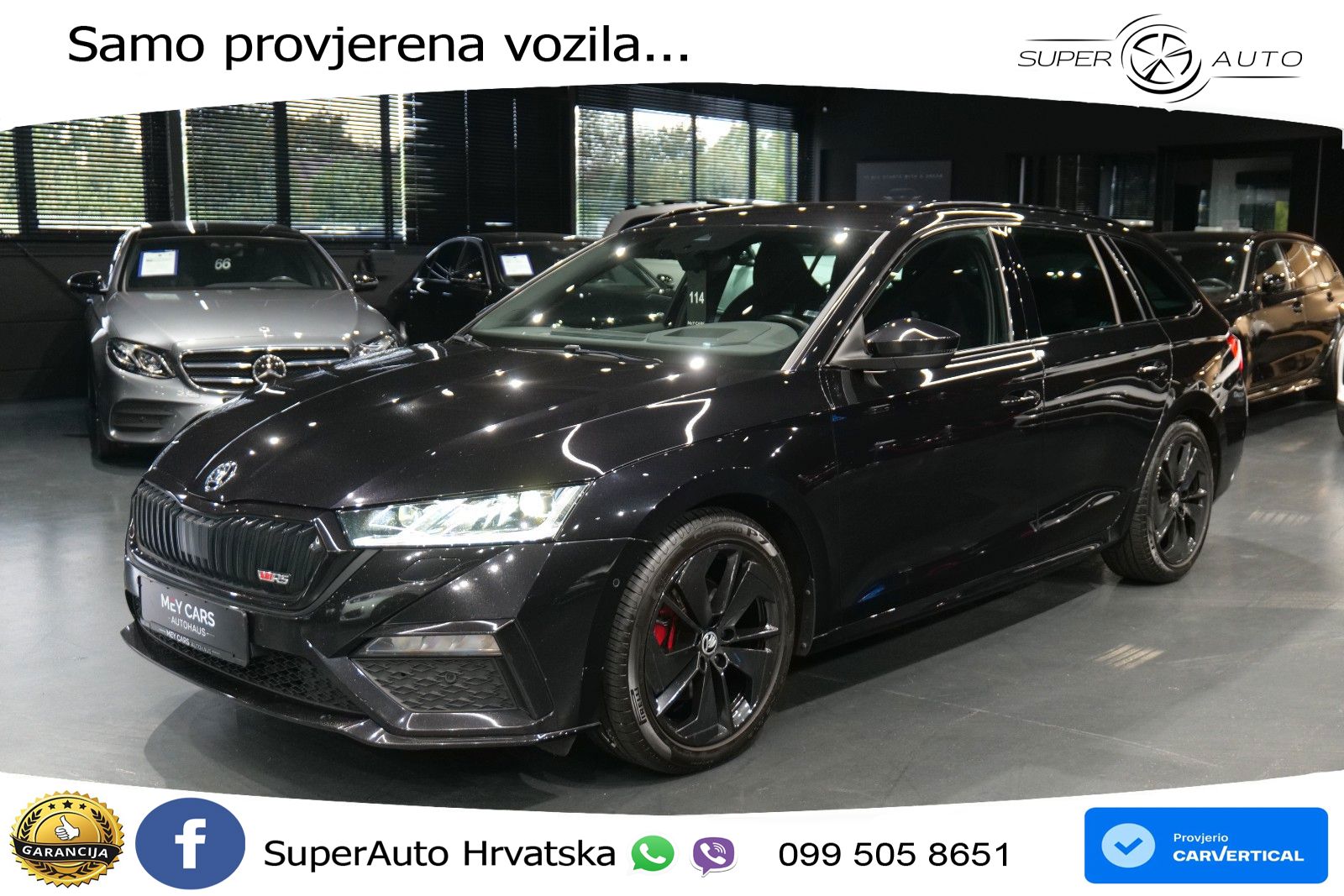 Škoda Octavia Combi RS 2.0 TDI (200 KS) DSG LED+GR SJED+ACC