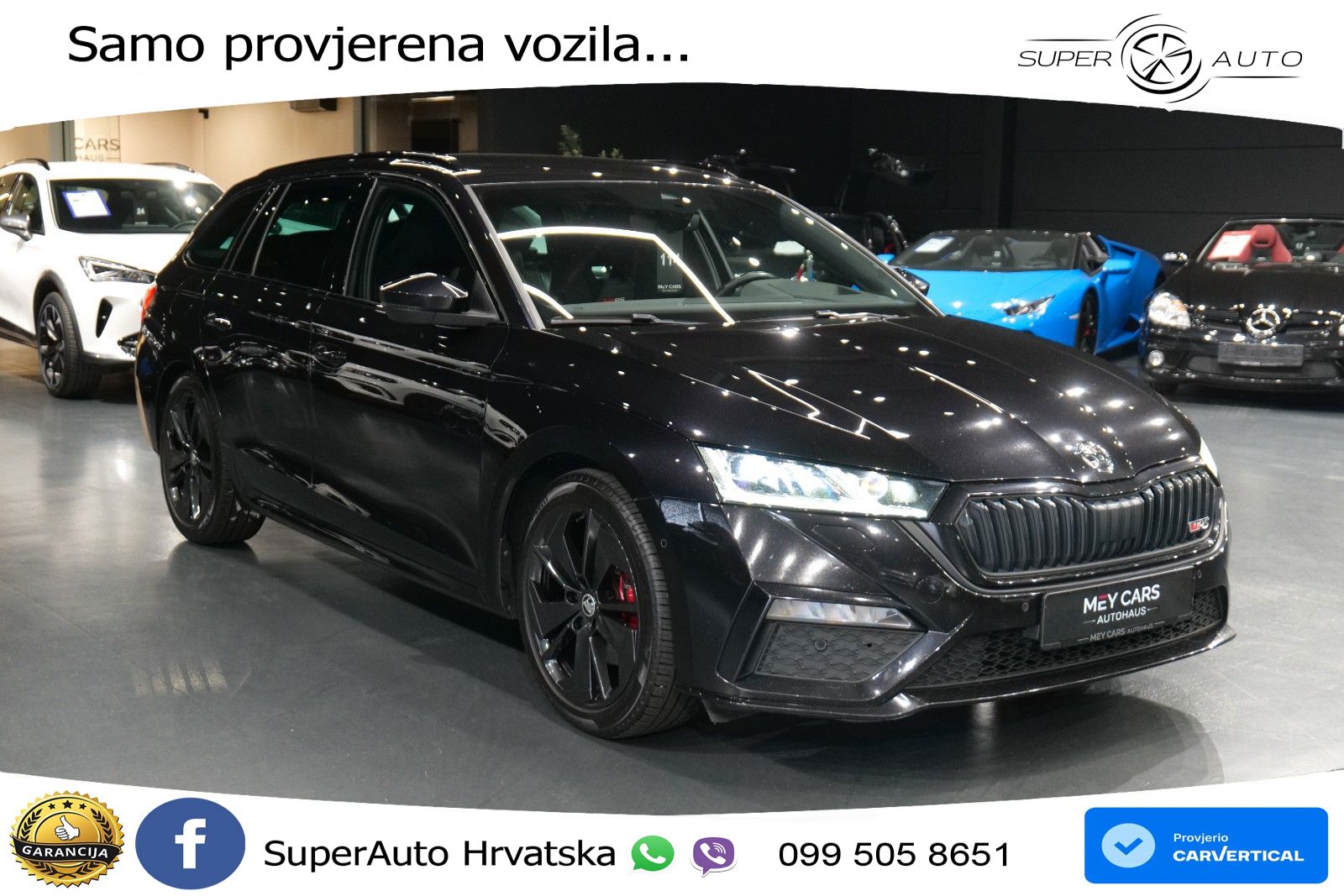 Škoda Octavia Combi RS 2.0 TDI (200 KS) DSG LED+GR SJED+ACC