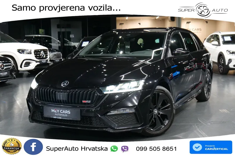 Škoda Octavia Combi RS 2.0 TDI (200 KS) DSG LED+GR SJED+ACC