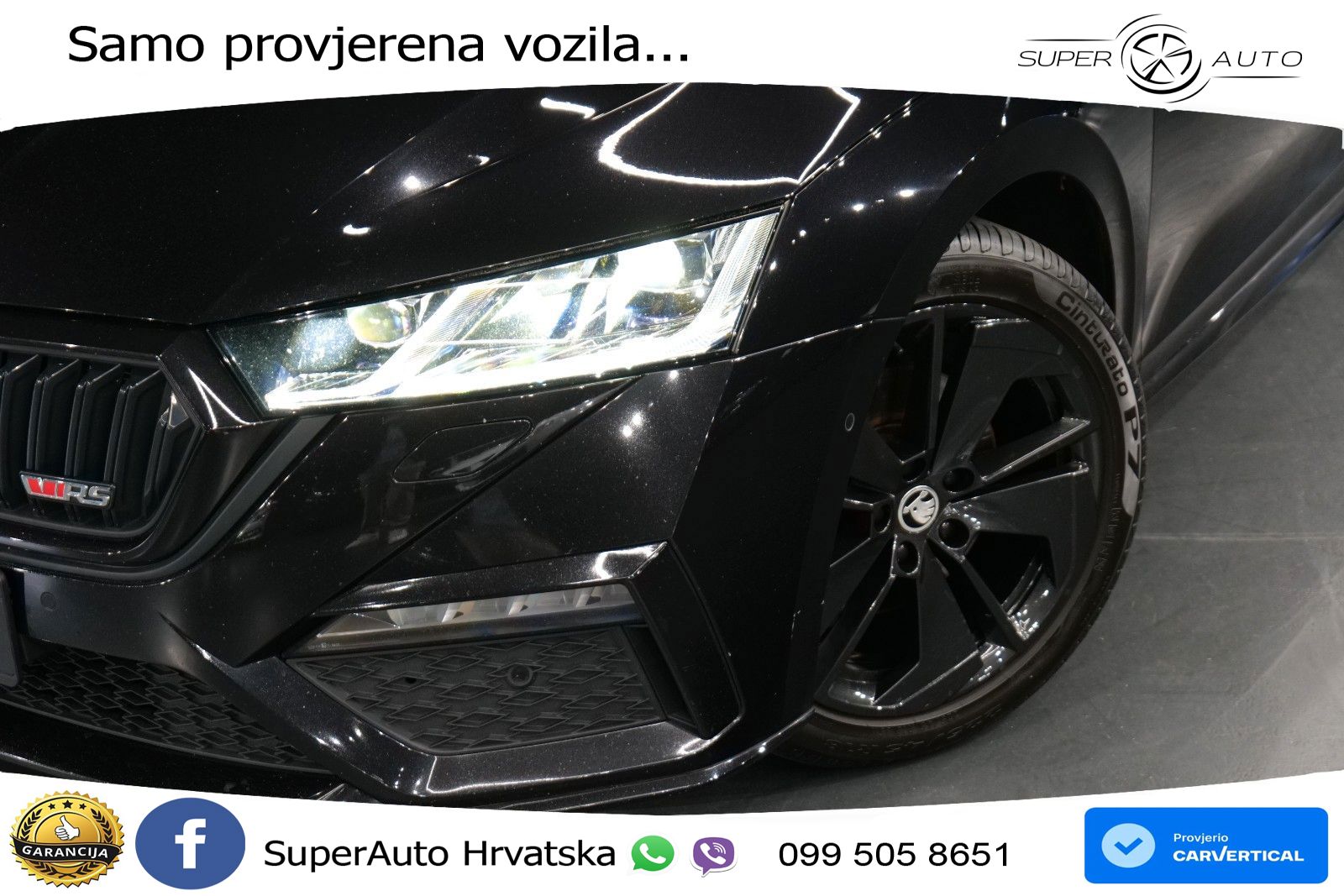 Škoda Octavia Combi RS 2.0 TDI (200 KS) DSG LED+GR SJED+ACC