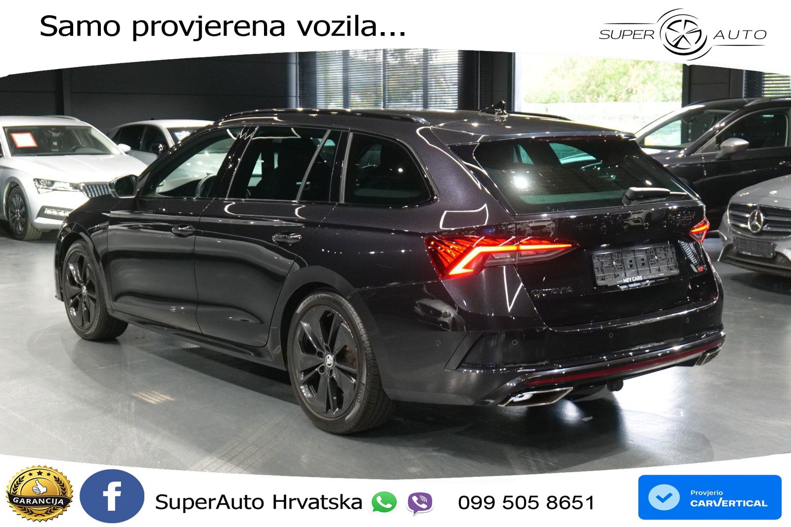 Škoda Octavia Combi RS 2.0 TDI (200 KS) DSG LED+GR SJED+ACC