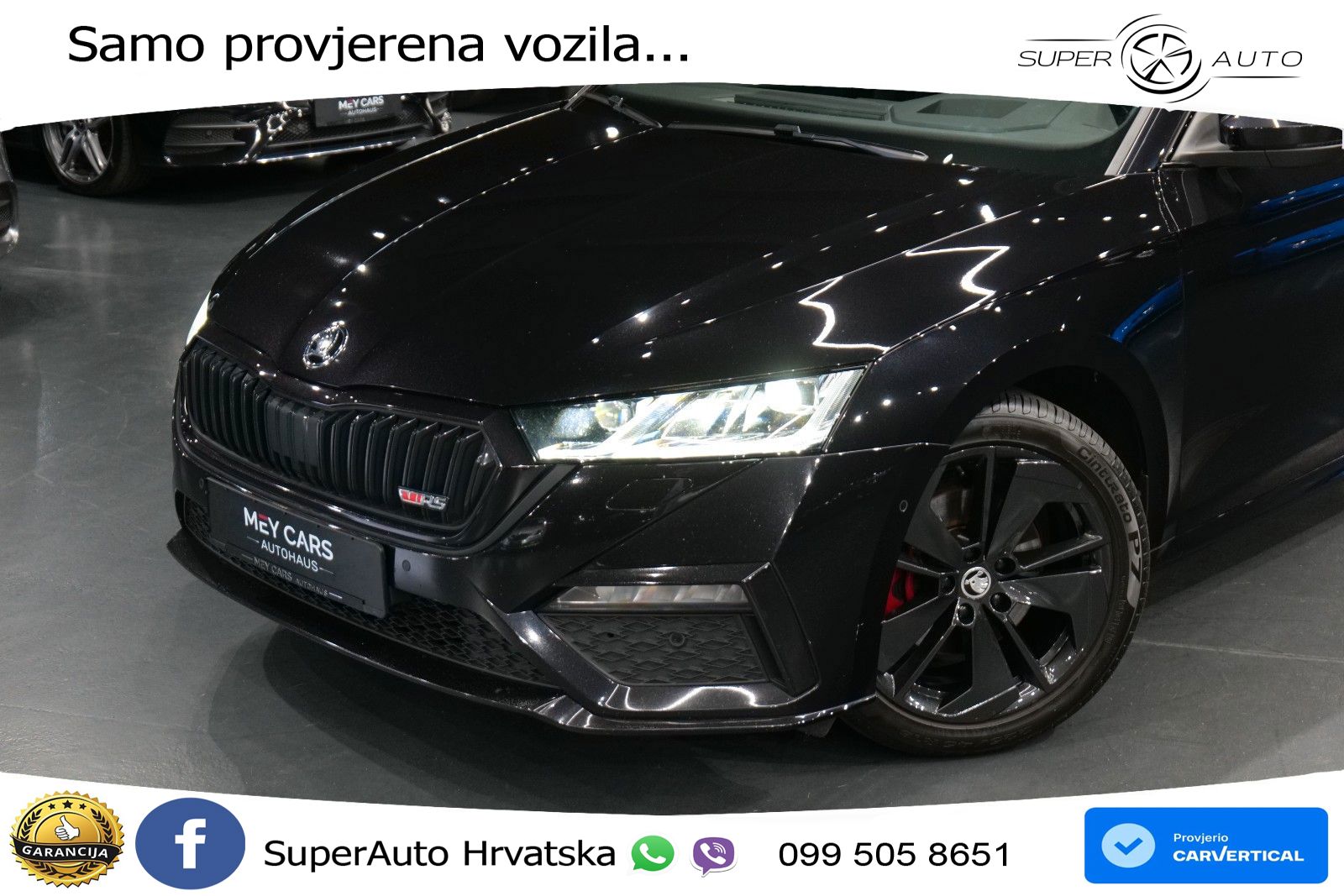 Škoda Octavia Combi RS 2.0 TDI (200 KS) DSG LED+GR SJED+ACC