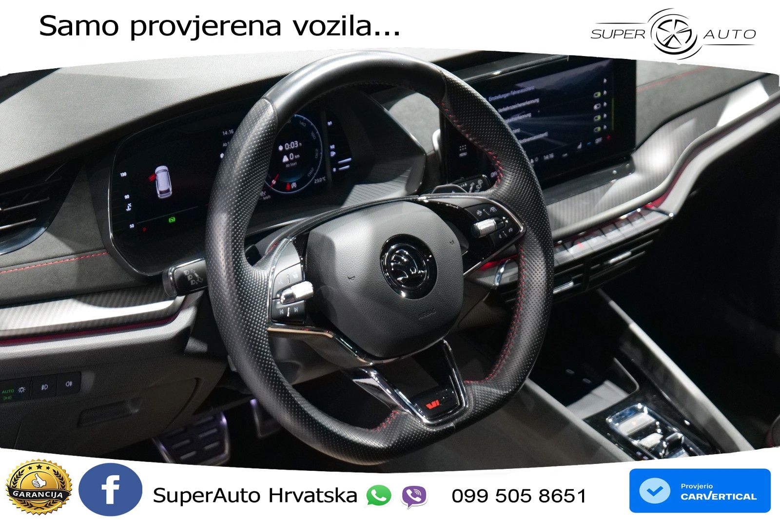 Škoda Octavia Combi RS 2.0 TDI (200 KS) DSG LED+GR SJED+ACC
