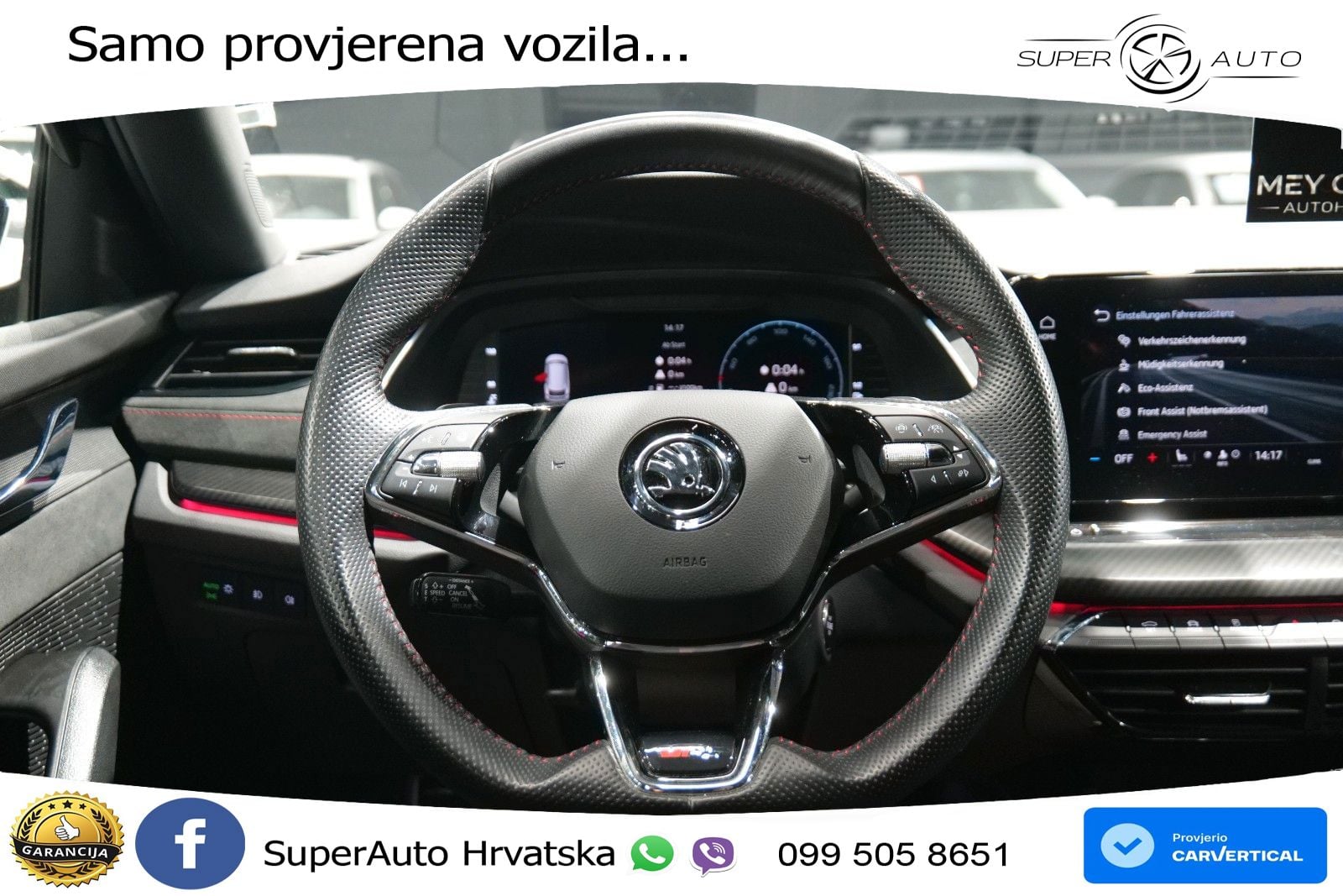 Škoda Octavia Combi RS 2.0 TDI (200 KS) DSG LED+GR SJED+ACC