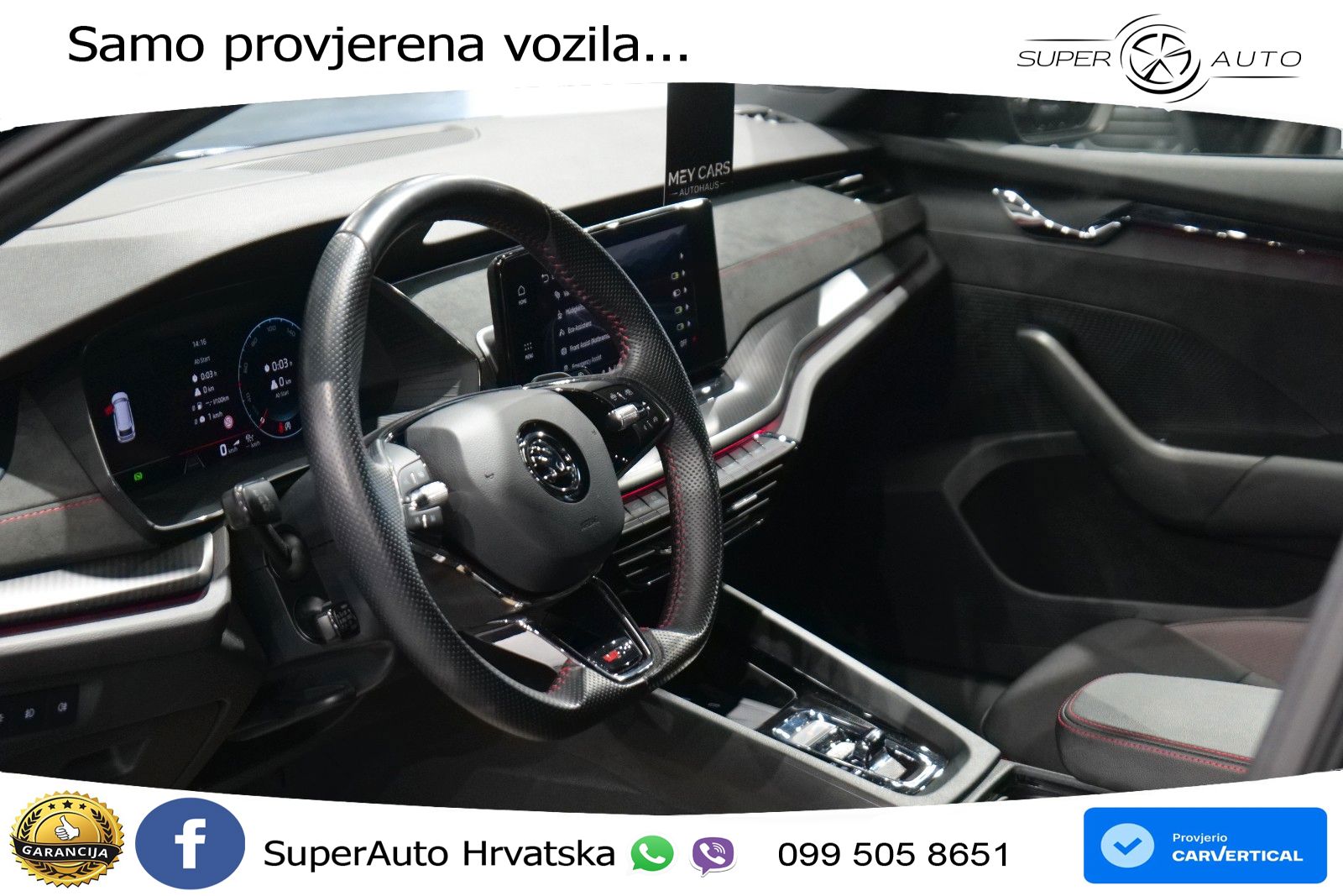 Škoda Octavia Combi RS 2.0 TDI (200 KS) DSG LED+GR SJED+ACC