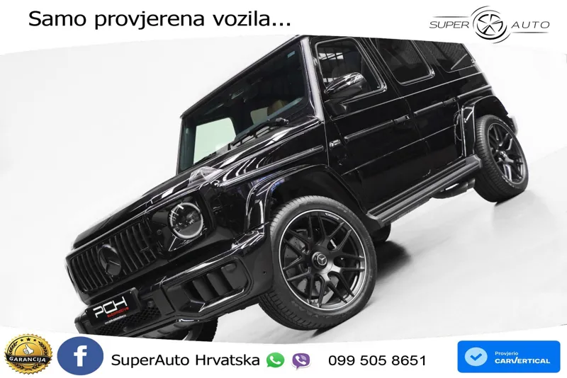 Mercedes AMG G 63 Long V8 (585 KS) 4MATIC 9G-TRONIC AMG SPEEDSHIFT TCT Manufaktur LED+GR SJED+ACC