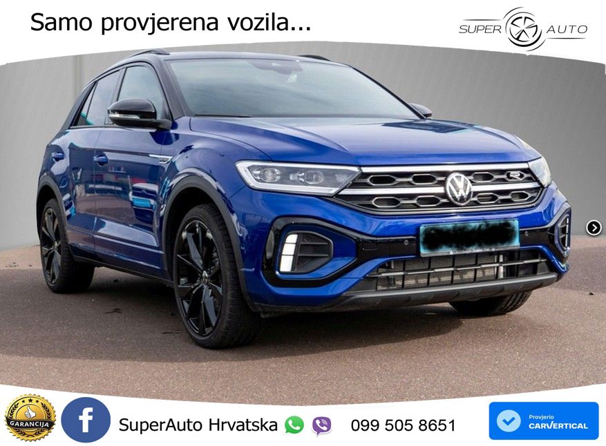 Volkswagen T-Roc 2.0 TSI (190 KS) 4M DSG R-Line LED+GR SJED+ACC