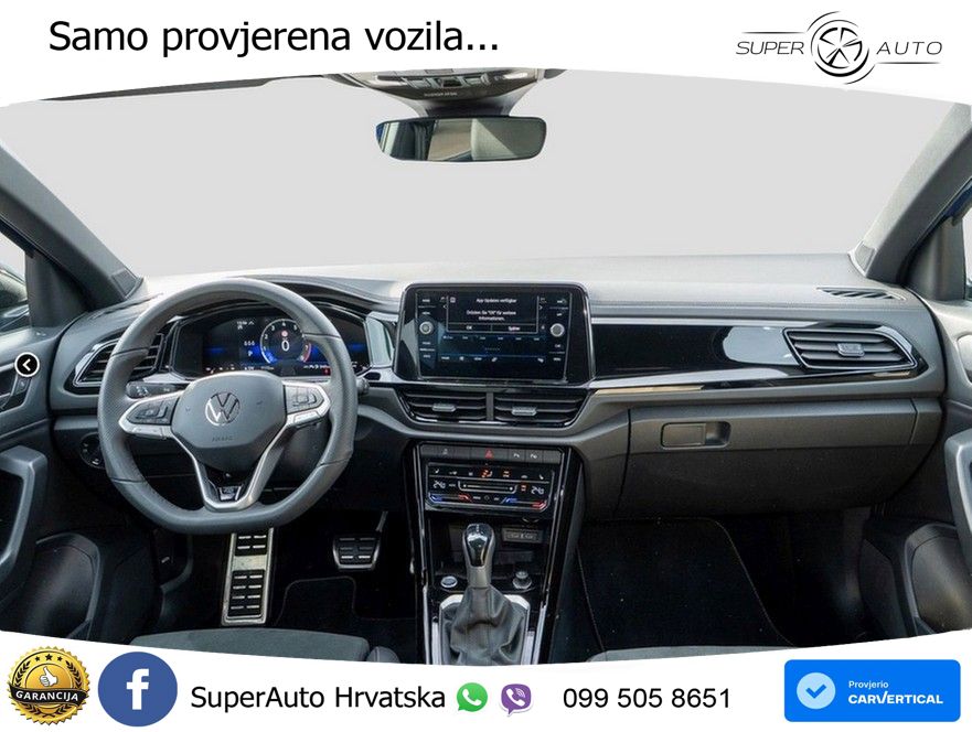 Volkswagen T-Roc 2.0 TSI (190 KS) 4M DSG R-Line LED+GR SJED+ACC