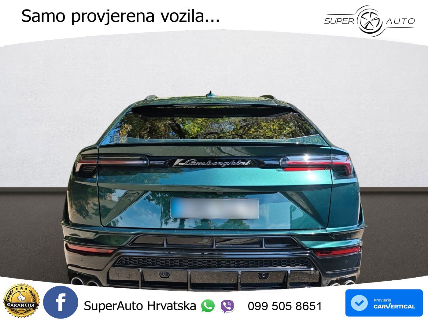 Lamborghini Urus S 4.0 V8 (666 KS) 4WD Automatic ZRAČNI+ACC+GR SJED+KAM+PANO
