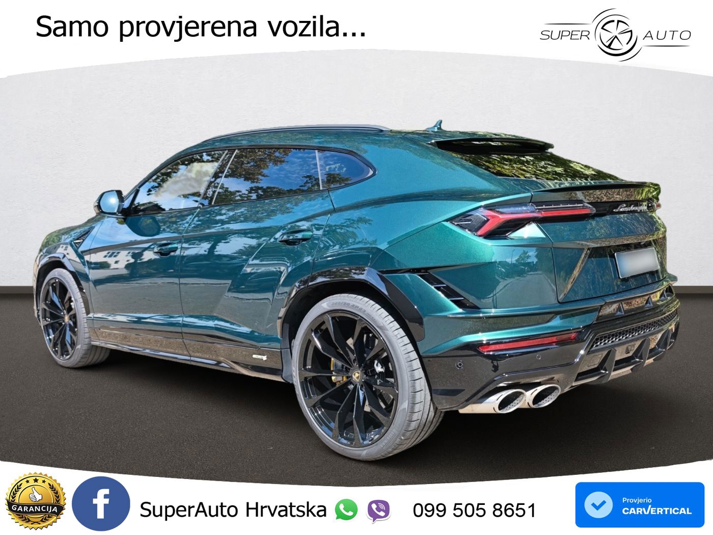 Lamborghini Urus S 4.0 V8 (666 KS) 4WD Automatic ZRAČNI+ACC+GR SJED+KAM+PANO