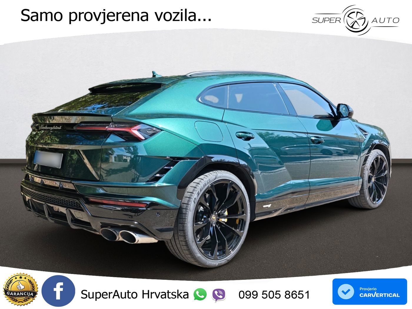 Lamborghini Urus S 4.0 V8 (666 KS) 4WD Automatic ZRAČNI+ACC+GR SJED+KAM+PANO