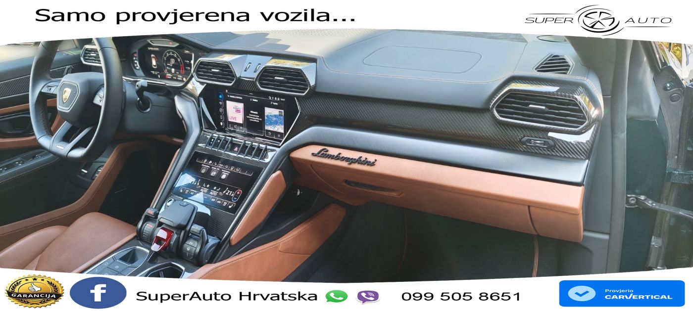 Lamborghini Urus S 4.0 V8 (666 KS) 4WD Automatic ZRAČNI+ACC+GR SJED+KAM+PANO