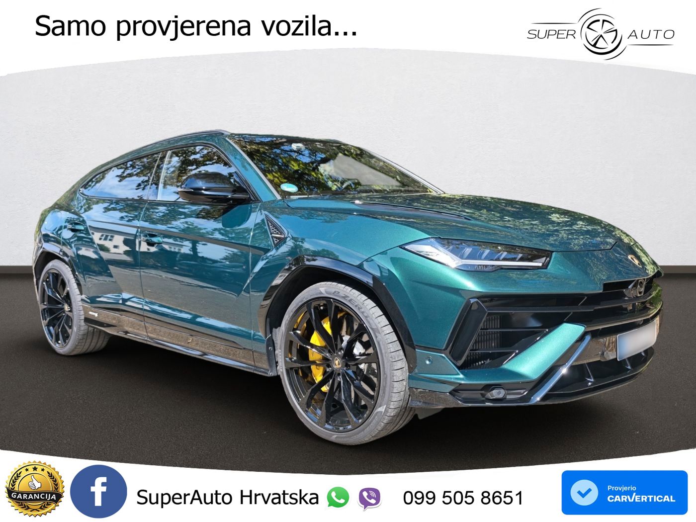 Lamborghini Urus S 4.0 V8 (666 KS) 4WD Automatic ZRAČNI+ACC+GR SJED+KAM+PANO