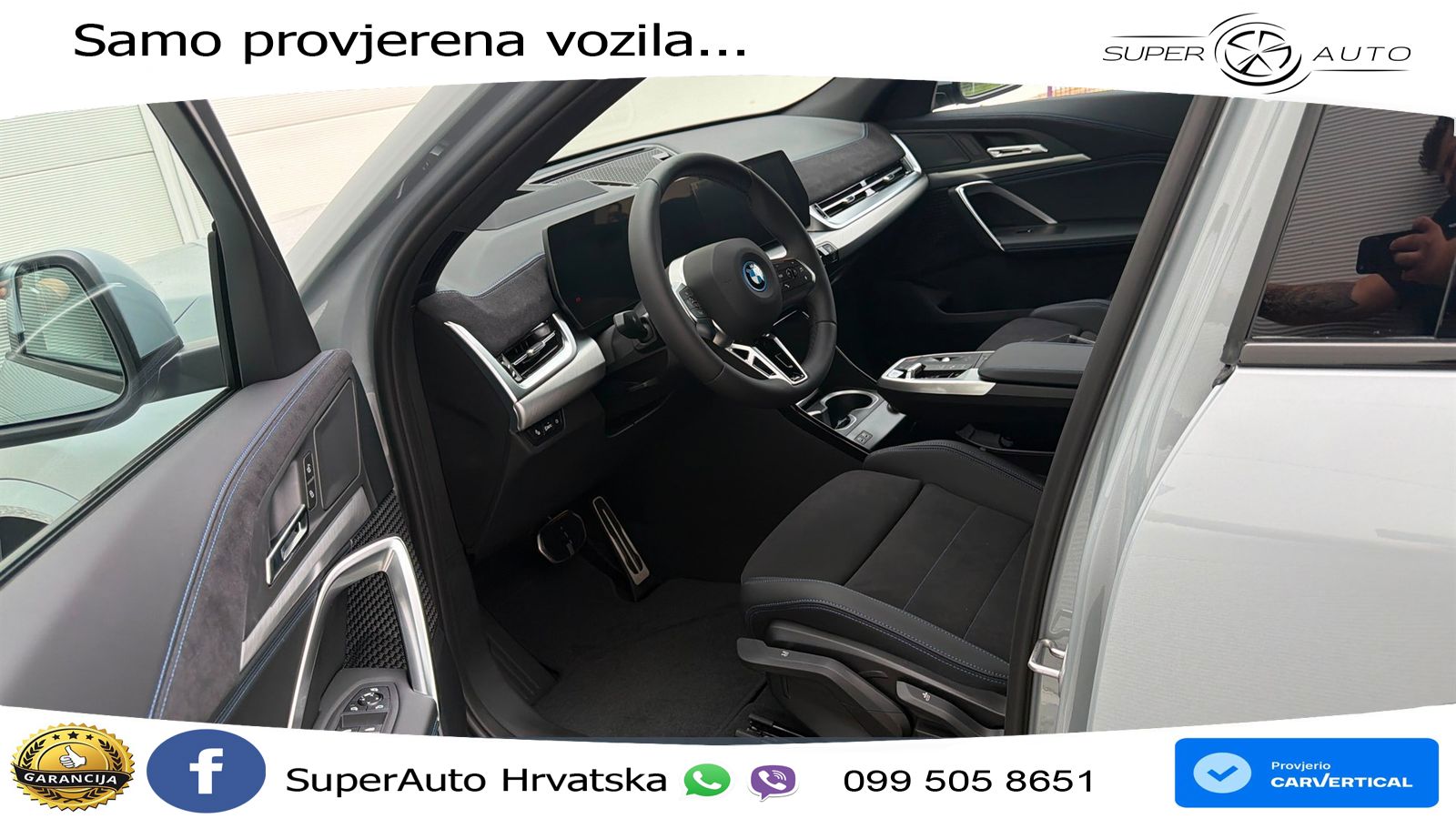 BMW iX2 66.5 kWh (204 KS) eDrive20 M Sport LED+GR SJED+ACC