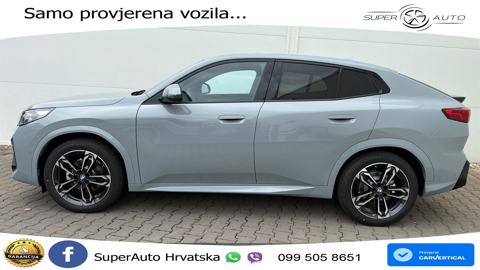 BMW iX2 66.5 kWh (204 KS) eDrive20 M Sport LED+GR SJED+ACC
