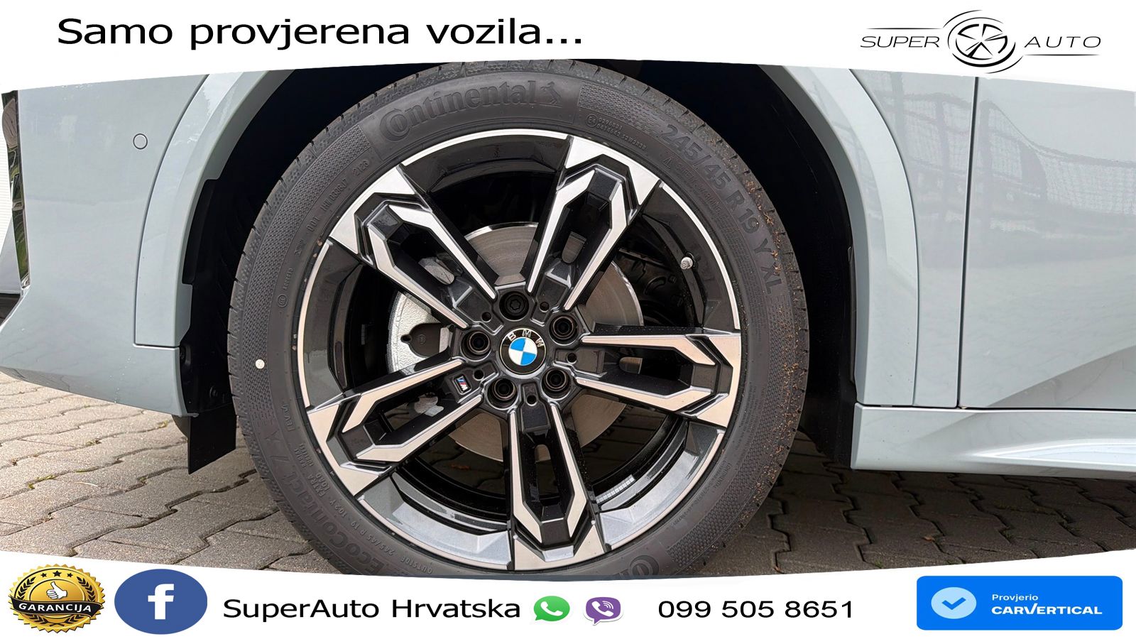 BMW iX2 66.5 kWh (204 KS) eDrive20 M Sport LED+GR SJED+ACC