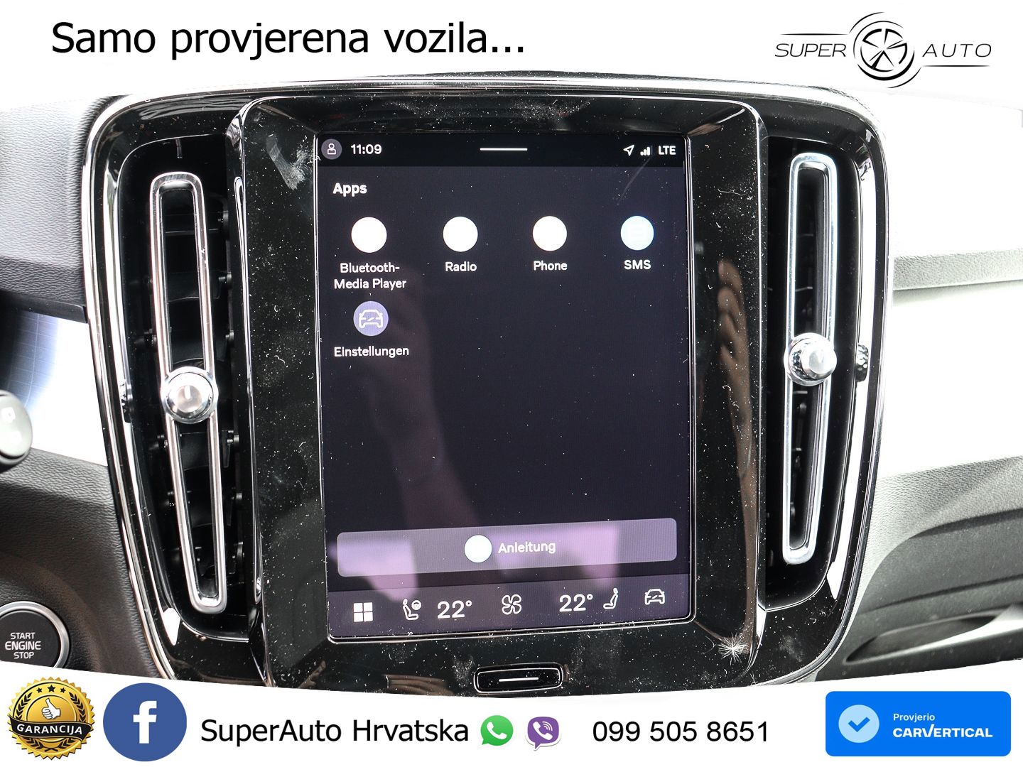 Volvo XC40 2.0 B3 163 KS Automatic LED+GR SJED+ACC