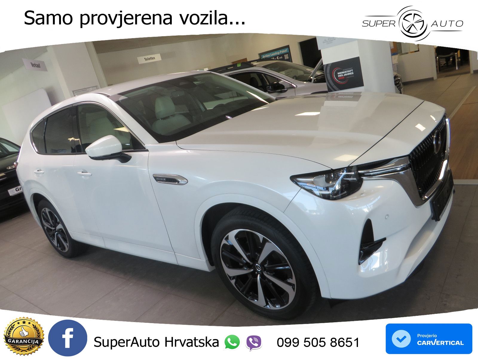 Mazda CX-60 3.3 e-Skyactiv D (254 KS) AWD Automatic LED+GR SJED+ACC