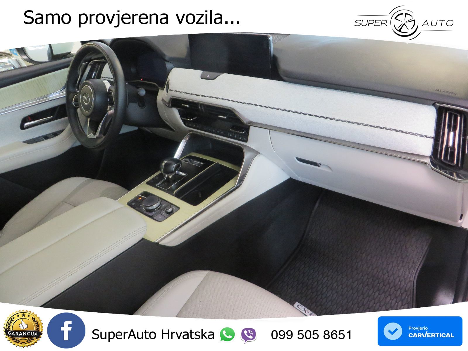 Mazda CX-60 3.3 e-Skyactiv D (254 KS) AWD Automatic LED+GR SJED+ACC
