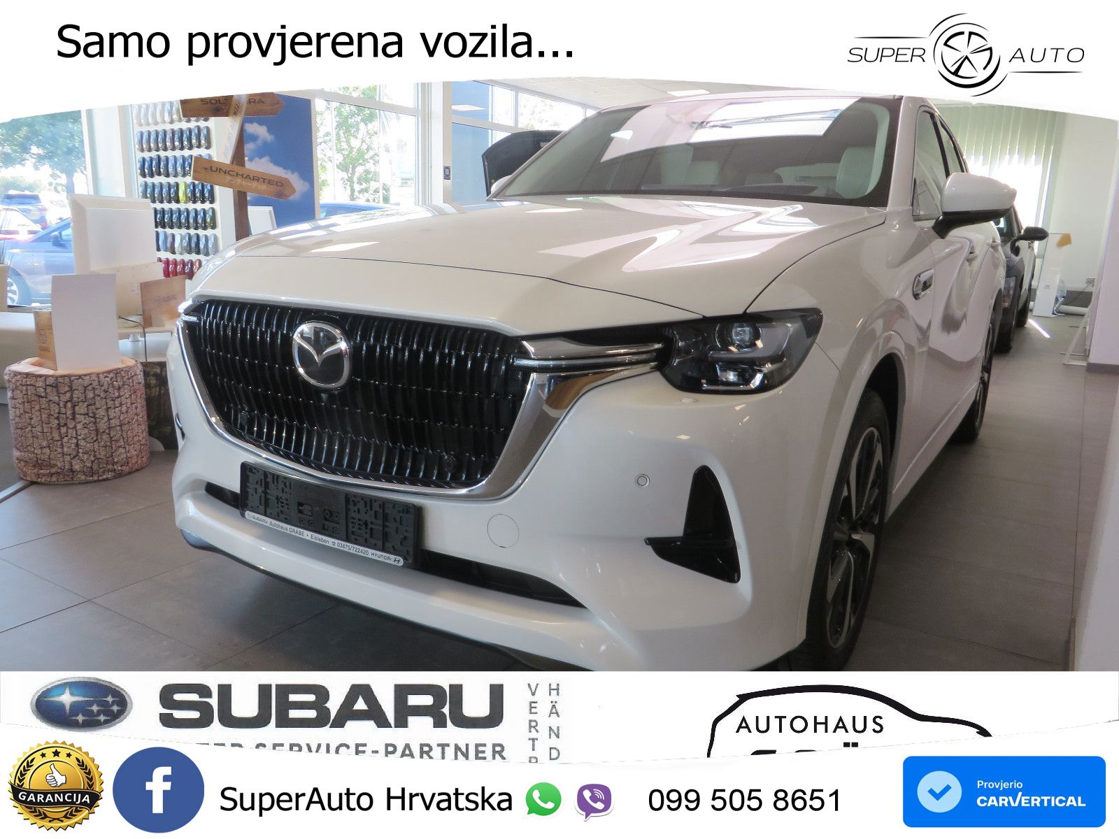 Mazda CX-60 3.3 e-Skyactiv D (254 KS) AWD Automatic LED+GR SJED+ACC