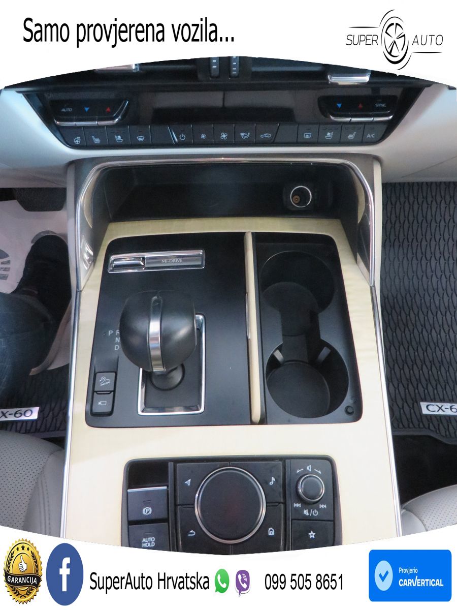 Mazda CX-60 3.3 e-Skyactiv D (254 KS) AWD Automatic LED+GR SJED+ACC