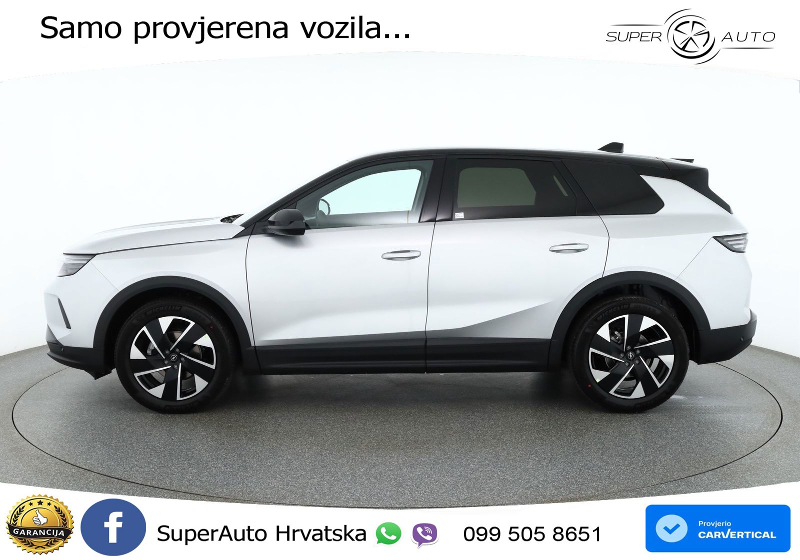 Opel Grandland 1.2 Turbo (145 KS) Hybrid eDCT Ultimate LED+GR SJED+ACC