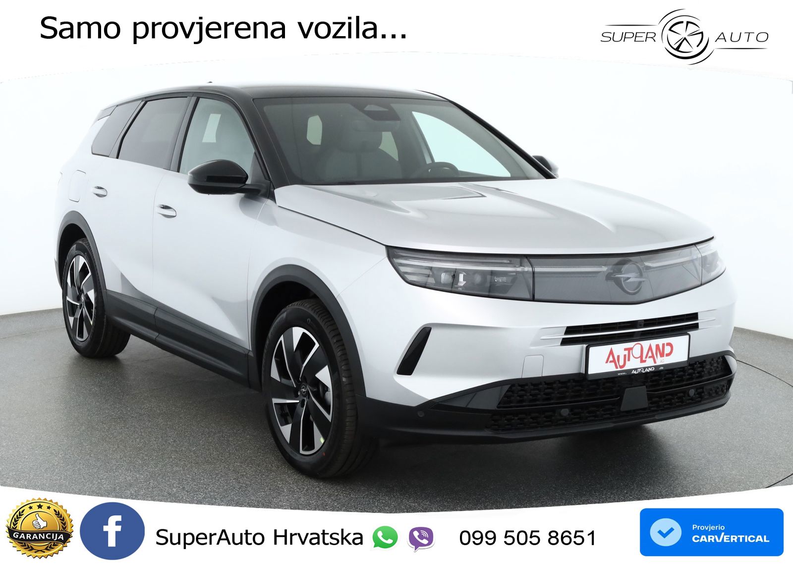 Opel Grandland 1.2 Turbo (145 KS) Hybrid eDCT Ultimate LED+GR SJED+ACC