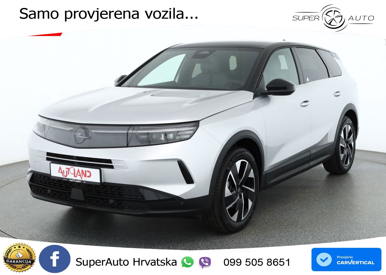 Opel Grandland 1.2 Turbo (145 KS) Hybrid eDCT Ultimate LED+GR SJED+ACC