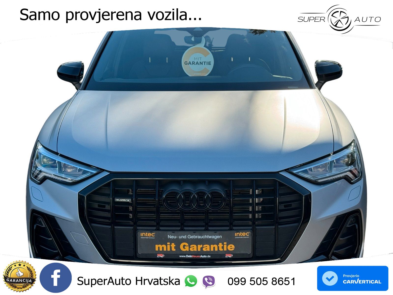 Audi Q3 40 TDI (193 KS) quattro S tronic S line LED+GR SJED+ACC