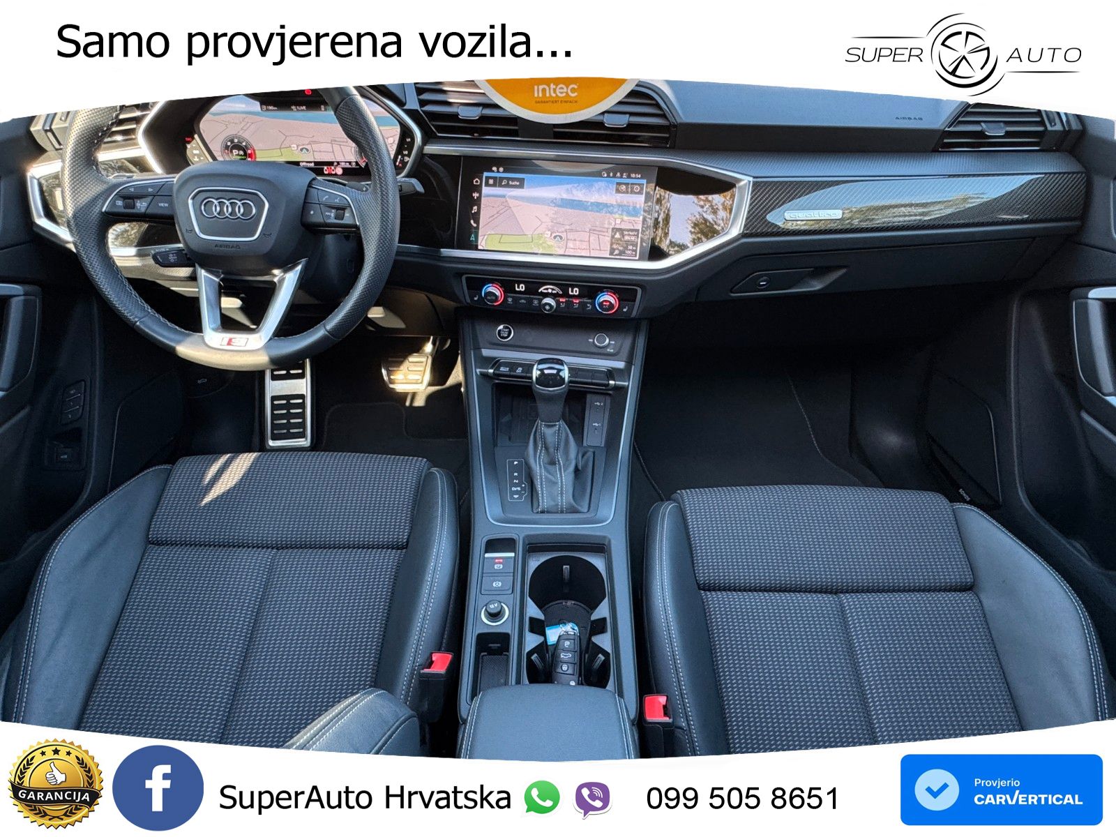 Audi Q3 40 TDI (193 KS) quattro S tronic S line LED+GR SJED+ACC