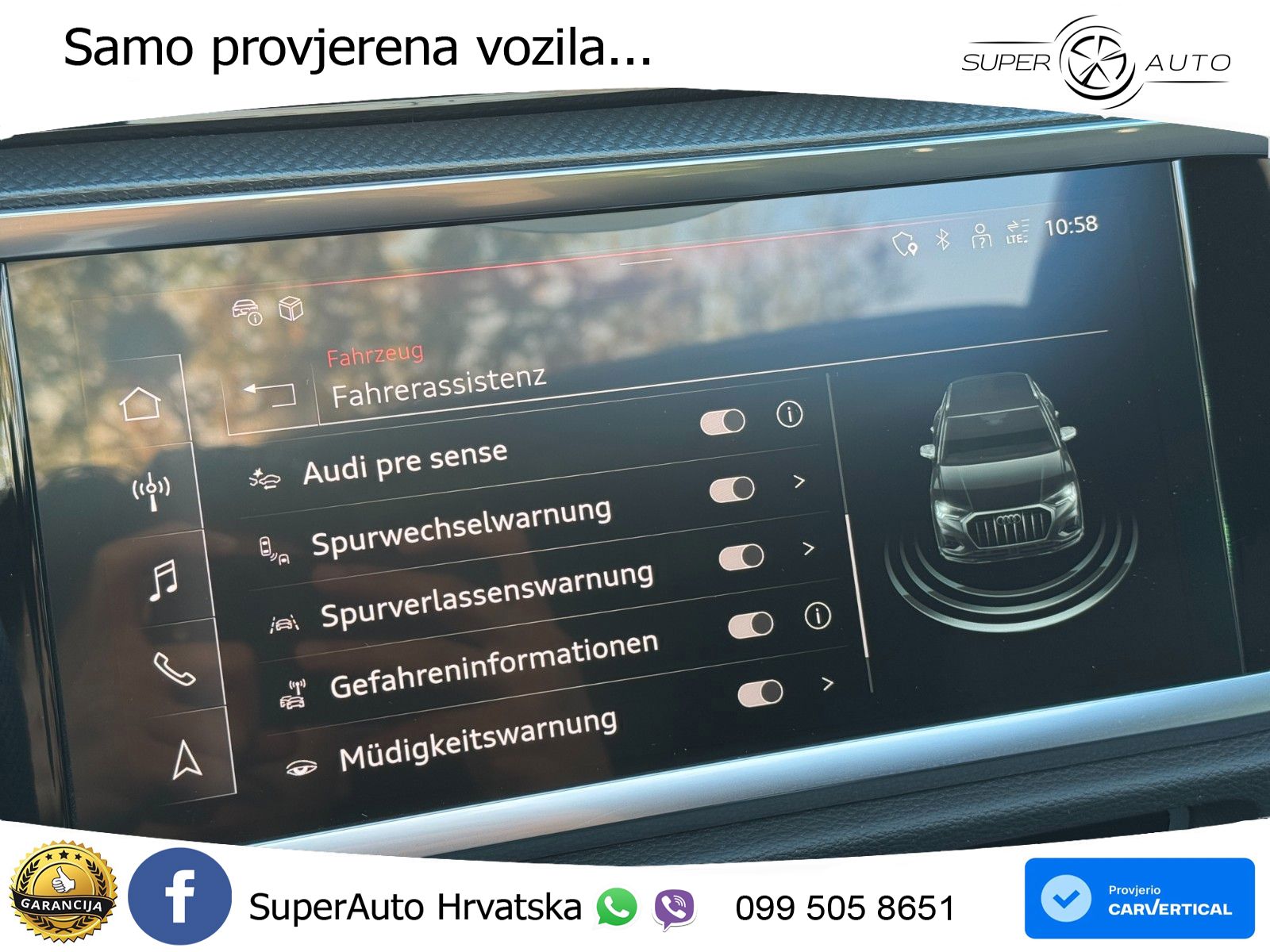 Audi Q3 40 TDI (193 KS) quattro S tronic S line LED+GR SJED+ACC