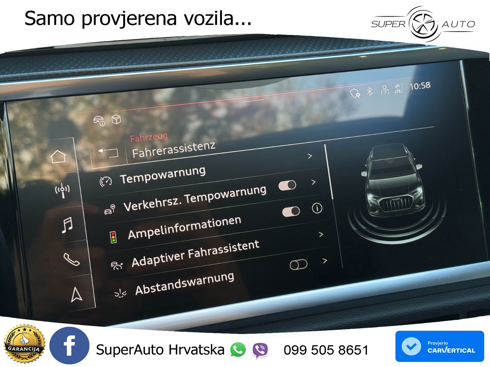 Audi Q3 40 TDI (193 KS) quattro S tronic S line LED+GR SJED+ACC