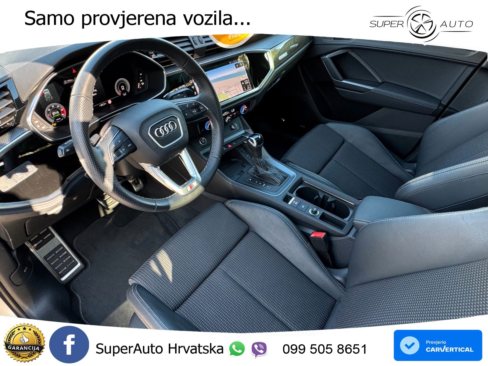 Audi Q3 40 TDI (193 KS) quattro S tronic S line LED+GR SJED+ACC