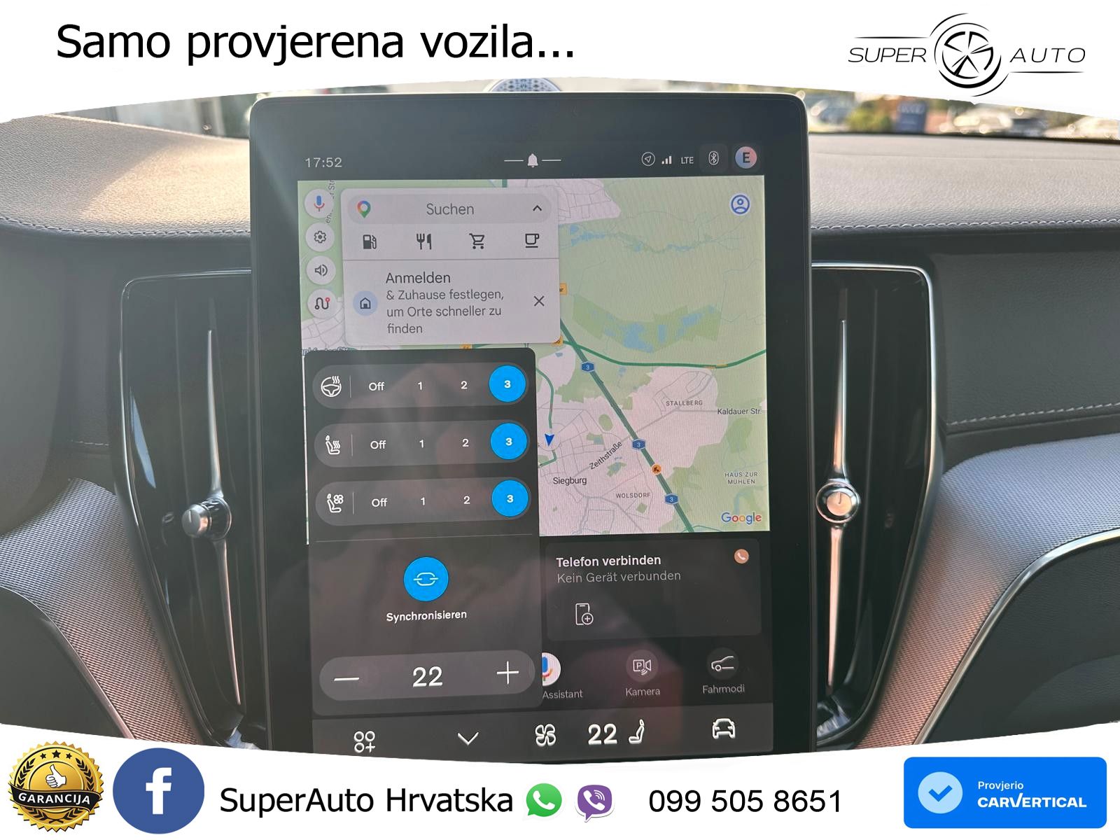 Volvo XC60 B5 Benzin AWD Geartronic LED+GR SJED+ACC