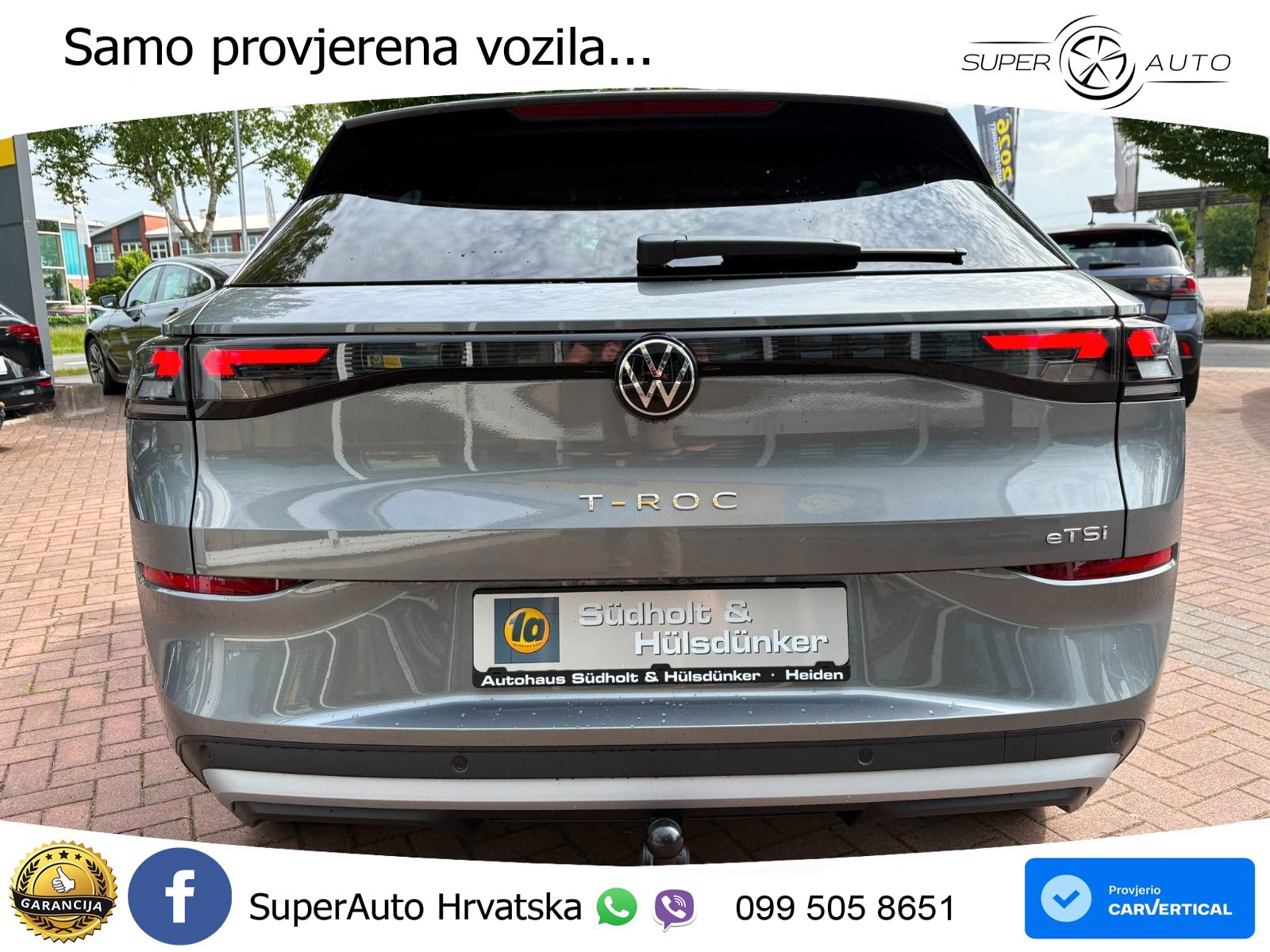 Volkswagen T-Roc II 1.5 eTSI (150 KS)  DSG LED+GR SJED+ACC